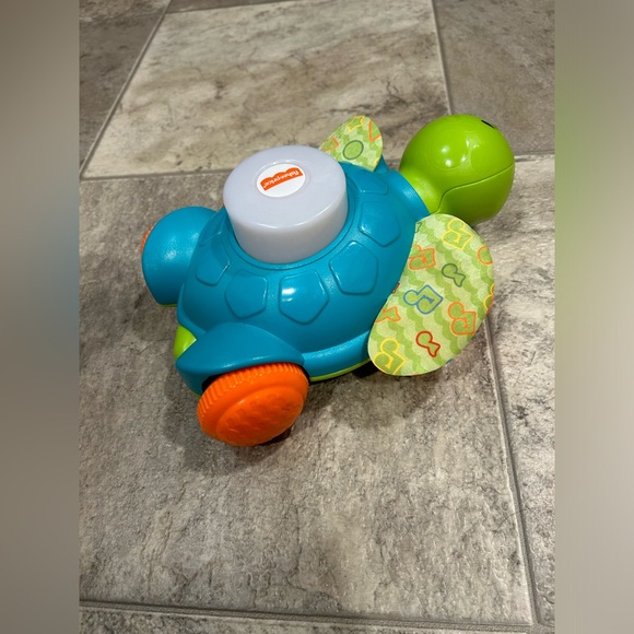 Fisher-Price Green Turtle Toy Linkimal - Picture 4 of 6